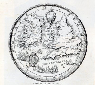 Great Seal of England during the Commonwealth, 1651 by Simon Thomas